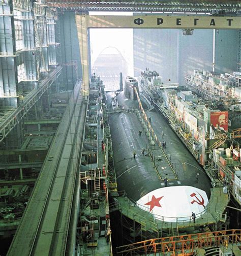 typhoon class submarine inside.